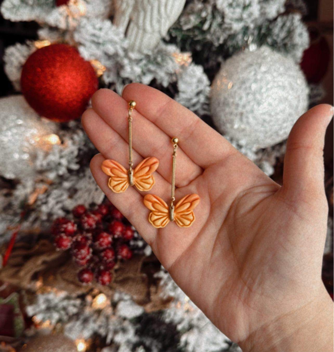 Orange Sunset Butterfly